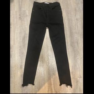 Abercrombie & Fitch High Rise Super Skinny Ankle Jeans